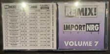 Remix! Import/NRG Series Volume 7 Dannii, Mel & Kim, M-people Promo DJ Remix Cd