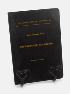 Schwimmende Ramme Genie Festungswesen (Nr.13 Schweizerische Armee Militär) 1955 - Bild 1 von 7