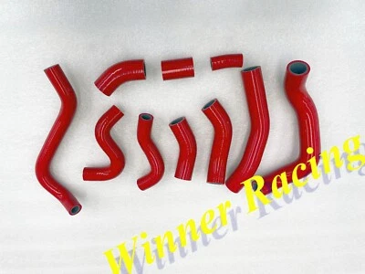 Mangueira de radiador de silicone vermelha Fit Honda CBR1000RR SP1 SP2 2012-2023 2019 10 peças - Imagem 1 de 3