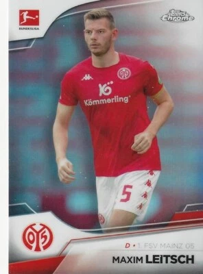 2022-23 Topps Chrome Bundesliga Soccer Cards Refractor (65-70) 1. FSV Mainz 05 - Image 1 of 4
