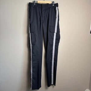 Elbeco NEW Men's Uniform Pant Black Unhemmed 32 EMT Security Style# E8003RN - Picture 1 of 17