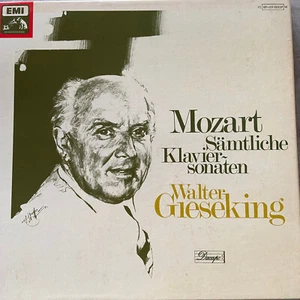 MOZART: Sämtliche Klaviersonaten - Gieseking (5-LP-Box EMI 1C 197-03 133/37 /NM) - Picture 1 of 4
