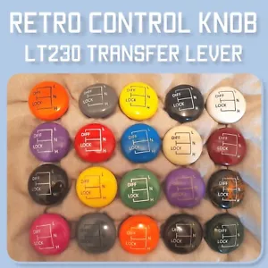 Transfer Box Diff Lock knob LT230 in a choice of many colours for Land Rover. - Picture 1 of 29