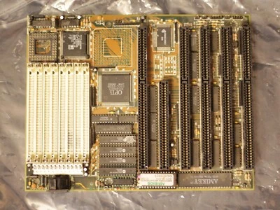 386 baby AT Motherboard AMD AM386 DX-40 40 MHz ISA ZIDA  386 FOR PARTS OR REPAIR - Image 1 of 4
