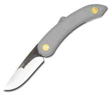 Svord Peasant 2.5 Mini Folding Knife, Gray Handle, 2.5" Carbon Steel Blade