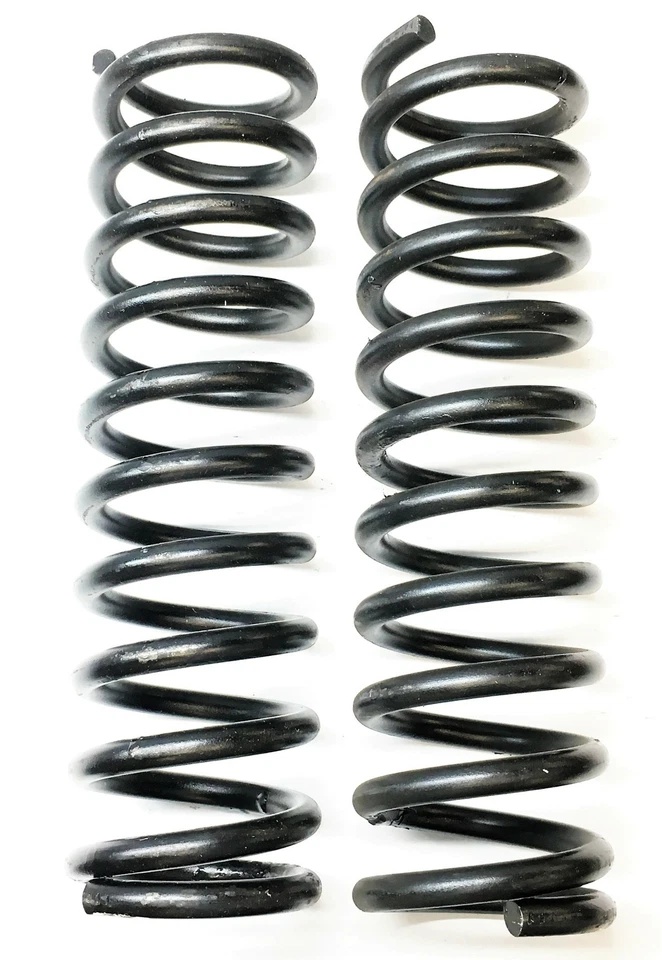 Juego de muelles helicoidales de suspensión McQuay-Norris par negro FCS5372S NOS Foto 1 de 3