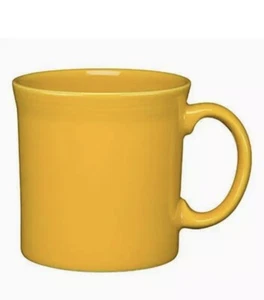 New Homer Laughlin Fiesta 12 Oz Java Mug 25 Anniversary Marigold  Retired - Picture 1 of 1