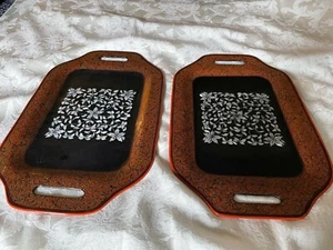 Lotus Collection serving trays - Picture 1 of 2