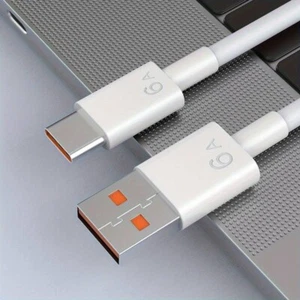 Original Huawei/Honor USB Typ-C 6A Supercharge Datenkabel Kabel 66 W - Bild 1 von 3