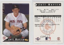 1994 Classic Lynchburg Red Sox Jeff Martin #17