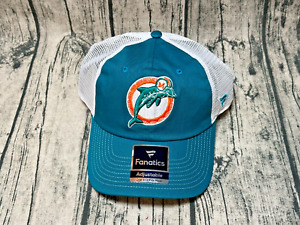 Miami Dolphins Fanatics Branded Vintage Trucker Unstructured Men's Snapback Hat