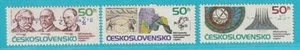 Tschechoslowakei 1987 ** postfrisch MiNr. 2918-2920 Wissenschaftler Mathematik - Picture 1 of 1