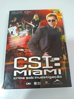 Csi Miami Third Season Episodes 3.1-3.12 - 3 X DVD English Portuguese - Image 1 of 4