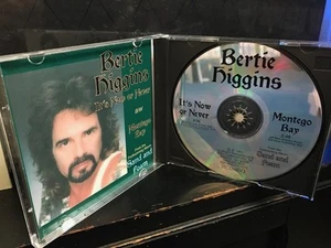 BERTIE HIGGINS It's Now Or Never / Montego Bay RARE CD single - Imagen 1 de 1
