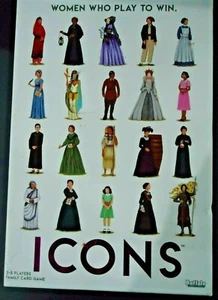 ICONS - Women Who Play To Win NEW Strategy Board Game - RBG Harriet Tubman More! - Picture 1 of 6