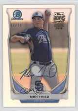 2019 Archives Signature Series Active Player Edition Buybacks /74 Max Fried Auto