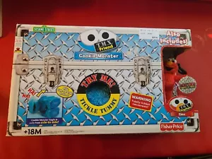 Fisher Price Sesame Street TMX Friend Tickle Me Cookie Monster w/ Elmo Keychain - Picture 1 of 11