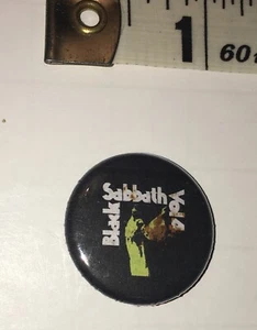 Vintage Black Sabbath Volume Four Metal Pin / Button - Picture 1 of 2