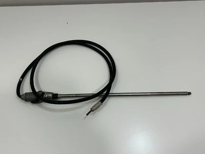 Antena de radio vintage original VW Bug 1 agujero base cromada Volkswagen Beetle 1970 Foto 1 de 3