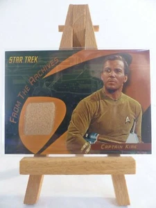 Zitierbar Star Trek Originalserie TOS Kostüm Relikt Karte #C1 Captain James Kirk - Bild 1 von 3