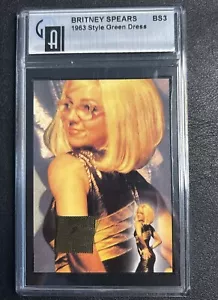 Autentica carta abito verde stile Britney Spears 2002 Global/DNA stile 1963 - Foto 1 di 2