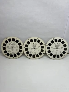 Lot Of 3 Vintage View-Master Reels 1980 Words Make Stories - Picture 1 of 4