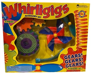 Gears! Gears! Gears! Whirligigs ACCESSORY SET Stem Toy Teach Vintage LER9172 - Picture 1 of 17