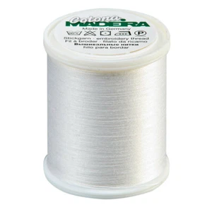Cotton Thread 50 wt Madeira Catona White / Ecru / color pick - 200m spools - Picture 1 of 6