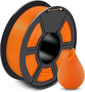 Filamento de impresora 3D naranja PETG SUNLU 1,75 mm PETG 2,2 LBS sin burbujas +/-0,02 mm - Imagen 1 de 15