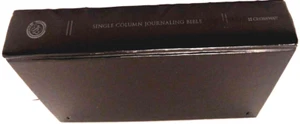 ESV Single Column Journaling Bible Black Hardcover Crossway - Imagen 1 de 9