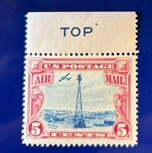 SCOTT C11 5 CENT LUFTPOSTMARKE postfrisch H OG "top" - Bild 1 von 3