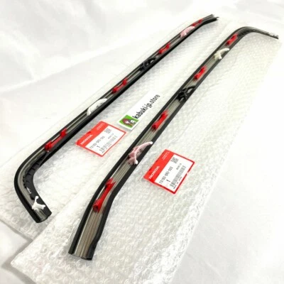 Honda Genuine CR-X Del Sol Eg1 Ej4 Molding Windshield Right & Left Set OEM Japan - Image 1 of 4
