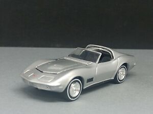 1968 CHEVROLET CHEVY CORVETTE COLLECTIBLE 1/64 SCALE LIMITED EDITION SILVER