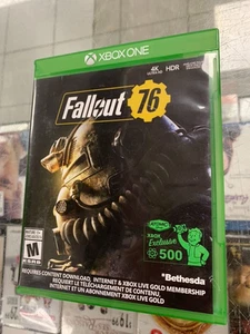 Fallout 76 - Microsoft Xbox One - Bon état CIB NTSC Bethesda Online - Photo 1 sur 6