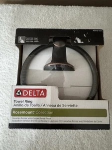 Delta Crestfield venezianischer Bronze Handtuchring - Bild 1 von 3