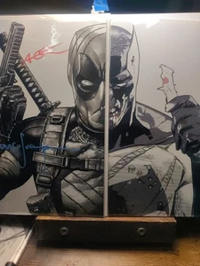 Deadpool Wolverine #9 & Batman #1 Secret BandW Drop NYCC 2025 FIRMADO CON C - Imagen 1 de 6