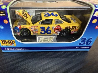 Ernie Irvan #36 M&M’s 1999 Pontiac 1:64 Revell Diecast NASCAR Car NIB With COA - Image 1 of 4