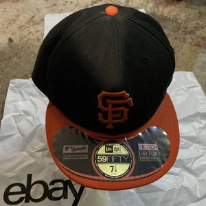 New Era San Francisco Giants eng anliegende Mütze Kappe Herren 7 7/8 2014 World Series neu mit Etikett - Bild 1 von 5