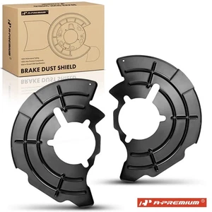 A-Premium 2Pcs Front Brake Dust Shield for Jeep Grand Cherokee WK Commander XK - Picture 1 of 10