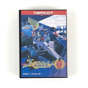 Nintendo Famicom Family Circuit '91 CIB Tested Namco