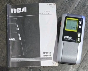 Grabadora de voz digital portátil RCA RP5013 RP5013A con manual parcial funciona - Imagen 1 de 8