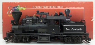 Bachmann 81196 G Pardee & Curtin Lumber Co. 2-Truck Shay Steam Locomotive #11 LN - Image 1 of 4