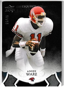 Upper Deck Exquisite Collection 2011/75 Andre Ware Houston Cougars Lions #50 - Imagen 1 de 1