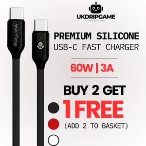 Fast Charging 60W USB-C to USB-C Cable | 1M 2M Soft Silicone for Samsung iPad - Picture 1 of 26