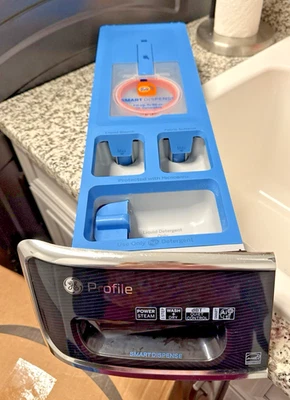 Cajón dispensador inteligente GE Profile con mango WH01X30777 WH42X29542 - OEM Foto 1 de 4