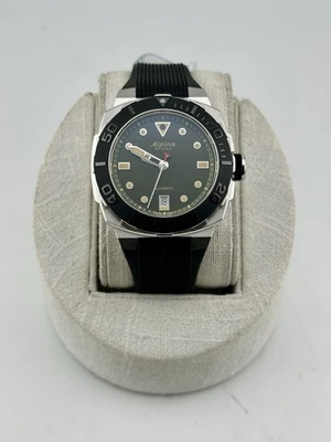 Reloj Alpina Diver Extreme Automático Esfera Caqui Goma AL-525K3VE6 Nuevo En Caja Foto 1 de 4