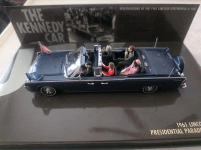 JFK ASSASSINATION CAR - Modelo Diecast Minichamps 1:43 con Figuras - RARO Foto 1 de 4
