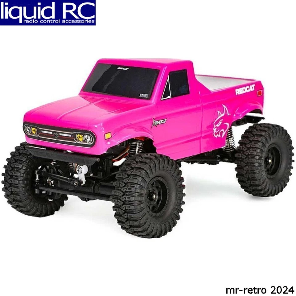 Redcat 40393 Ascent-32 1/32 4WD RTR Rock Crawler (Pink) - Image 1 of 1
