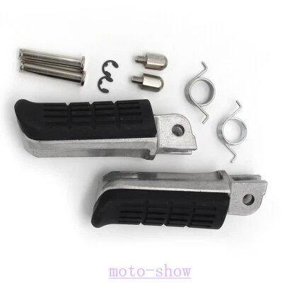 For Honda Front Footrest Foot Pegs VFR800 Interceptor CBR600F CB600F Hornet 600 - Image 1 of 4
