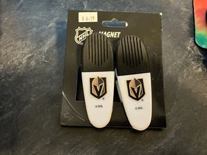 VEGAS GOLDEN KNIGHTS Clips Magnéticos Chip Clip Conjunto de 2 NHL NUEVO SIN ETIQUETAS - Imagen 1 de 2